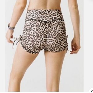 Leopard Print Women's Shorts